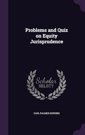 Seller image for Problems and Quiz on Equity Jurisprudence for sale by moluna