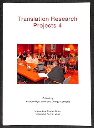 Image du vendeur pour Translation Research Projects 4 mis en vente par Els llibres de la Vallrovira