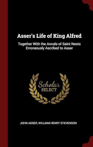 Bild des Verkufers fr ASSERS LIFE OF KING ALFRED zum Verkauf von moluna