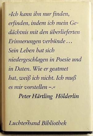 Seller image for Hlderlin; ein Roman for sale by Peter-Sodann-Bibliothek eG