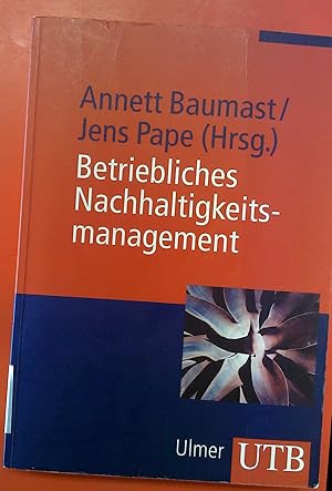 Seller image for Betriebliches Nachhaltigkeitsmanagement for sale by biblion2