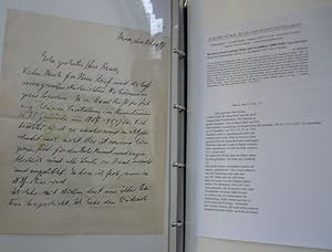 Eigenhändiger Brief mit Unterschrift. Davos, 11. November 1937. 4to. 4 Seiten.