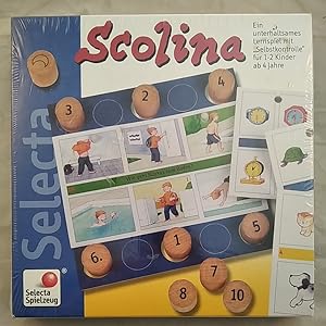 Selecta 3060: Scolina - Ein unterhaltsames Lernspiel mit Selbstkontrolle [Kinderspiel]. Achtung: ...