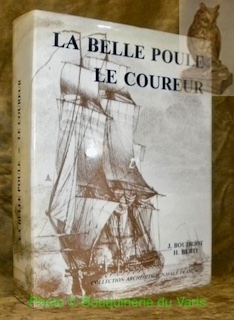 Bild des Verkufers fr Lougre. Le Coureur, 1776. Du Constructeur D. Dens. Monogrpahie accompagne de 7 planches au 1/48. Frgate. La Belle-Poule. De l'ingnieur Guignace. Historique des frgates de 12 et monographie accompagne de 21 planches au 1/48. Collection Archologie Navale Franaise. zum Verkauf von Bouquinerie du Varis