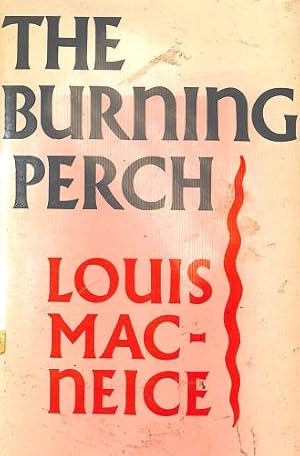 Seller image for The Burning Perch. Poems for sale by WeBuyBooks