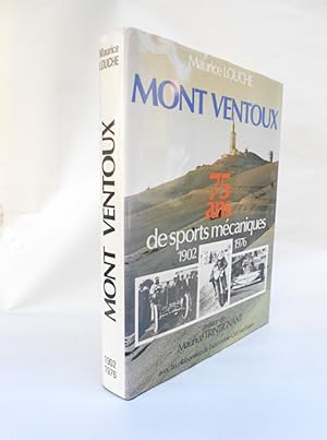 Imagen del vendedor de Mont Ventoux 75 ans de sports mcaniques 1902-1976. Avec la collaboration de l?Automobile-Club Vauclusien. a la venta por Antiquariat Fatzer ILAB