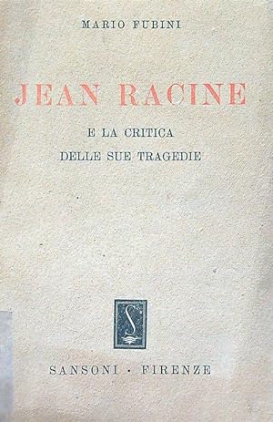 Bild des Verkufers fr Jean Racine zum Verkauf von Librodifaccia