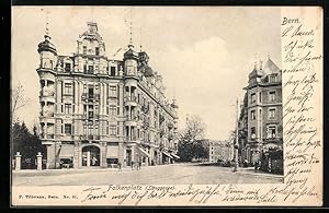 Ansichtskarte Bern, Falkenplatz, Länggasse