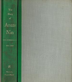 Immagine del venditore per The Diary of Anais Nin 1934 - 1939 venduto da ! Turtle Creek Books  !