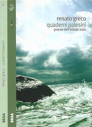 Bild des Verkufers fr Quaderni palesini Poesie dell'estate 2001 zum Verkauf von Biblioteca di Babele