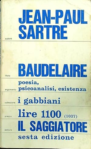 Bild des Verkufers fr Baudelaire zum Verkauf von Librodifaccia