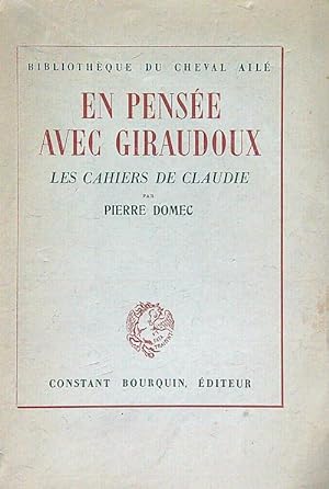 Seller image for En pensee avec Giraudoux for sale by Librodifaccia