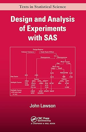 Bild des Verkufers fr Lawson, J: Design and Analysis of Experiments with SAS zum Verkauf von moluna