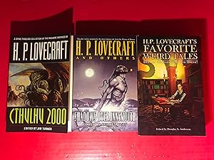 Imagen del vendedor de H. P. Lovecraft's Favorite Weird Tales; Shadows Over Innsmuth; Cthulhu: 3 Volumes (Lovecraft) a la venta por COVENANT HERITAGE LIBRIS