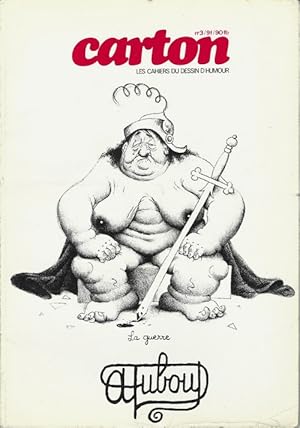Image du vendeur pour Revue Carton / Les Cahiers du dessin d'humour n 3 : Albert Dubout. mis en vente par Librairie Victor Sevilla