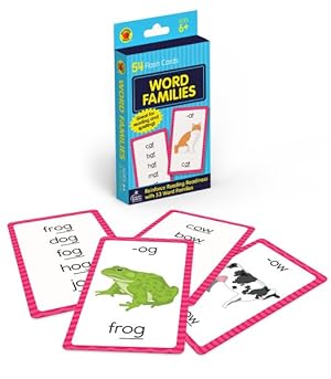 Imagen del vendedor de Word Families : Flash Cards a la venta por GreatBookPrices