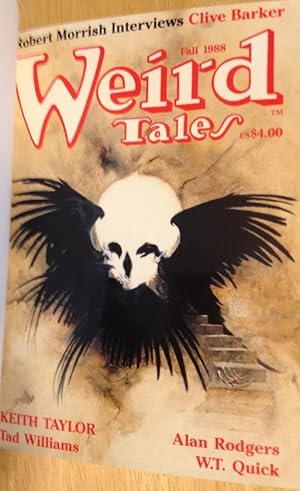 Bild des Verkufers fr Weird Tales the Unique Magazine Fall 1988 Whole No. 292 Vol. 50 No. 3 zum Verkauf von biblioboy