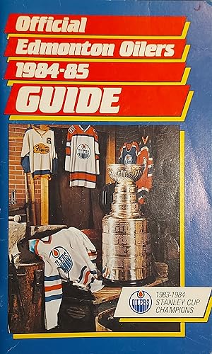 Official Edmonton Oilers 1984-85 Guide