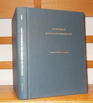 Immagine del venditore per Liszt Letters in the Library of Congress [ Franz Liszt Studies Series No 10 ] venduto da George Jeffery Books