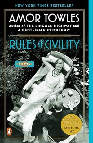 Seller image for Rules of Civility: A Novel for sale by -OnTimeBooks-