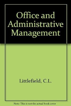 Immagine del venditore per Office and Administrative Management: Systems Analysis, Data Processing, and Office Services venduto da -OnTimeBooks-