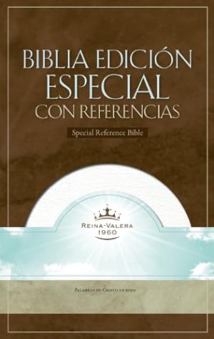 Seller image for RVR 1960 Biblia con Referencias, blanco piel fabricada con índice (Spanish Edition) for sale by -OnTimeBooks-