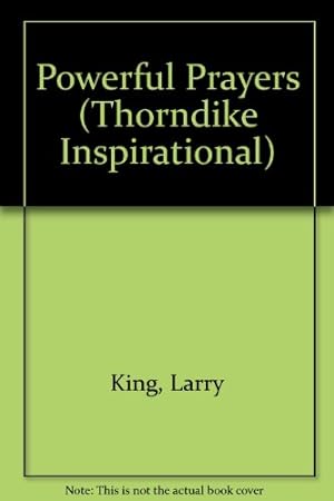 Imagen del vendedor de Powerful Prayers (Thorndike Large Print Inspirational Series) a la venta por -OnTimeBooks-
