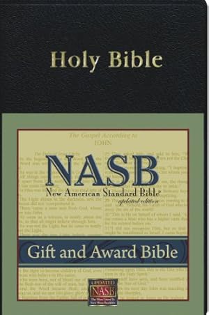 Seller image for New American Standard Gift & Award Bible; Black Imitation Leather for sale by -OnTimeBooks-