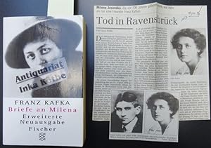 Briefe an Milena + 2 Zeitungsausschnitte über Milena Jesenska - herausgegeben von Jürgen Born und...