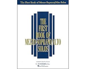 Seller image for The First Book of Mezzo-Soprano/Alto Solos for sale by -OnTimeBooks-