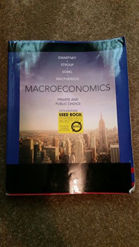 Image du vendeur pour Macroeconomics: Private and Public Choice mis en vente par -OnTimeBooks-