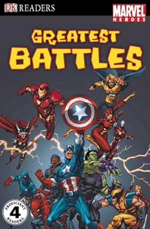 Imagen del vendedor de DK Readers L4: Marvel Heroes: Greatest Battles a la venta por -OnTimeBooks-