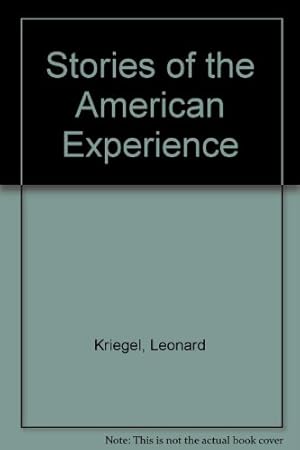 Seller image for Stories of the American Experience for sale by -OnTimeBooks-