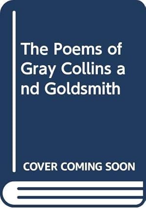 Seller image for The Poems of Gray, Collins, and Goldsmith for sale by -OnTimeBooks-