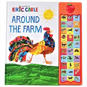 Seller image for World of Eric Carle, Around the Farm 30-Button Animal Sound Book - Great for First Words - PI Kids for sale by -OnTimeBooks-