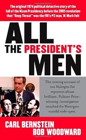 Imagen del vendedor de All the President's Men a la venta por -OnTimeBooks-