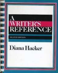 Seller image for A Writer's Reference for sale by -OnTimeBooks-