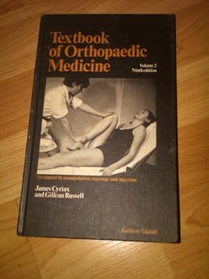 Bild des Verkufers fr Textbook of Orthopaedic Medicine, Volume Two zum Verkauf von -OnTimeBooks-