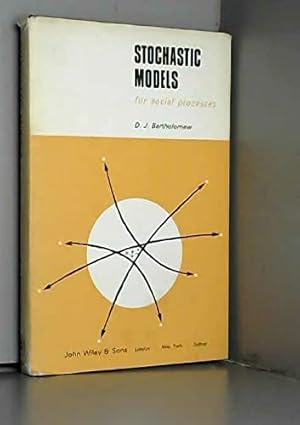 Bild des Verkufers fr Stochastic Models for Social Processes (Chemical Analysis) zum Verkauf von -OnTimeBooks-