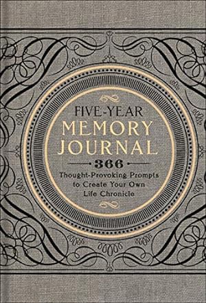 Seller image for Five-Year Memory Journal: 366 Thought-Provoking Prompts to Create Your Own Life Chronicle (Volume 1) (Gilded, Guided Journals) for sale by -OnTimeBooks-