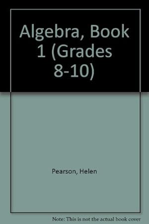 Immagine del venditore per Algebra, Book 1 (GRADES 8-10) venduto da -OnTimeBooks-