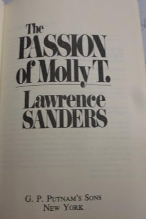 Imagen del vendedor de The Passion of Molly T. a la venta por -OnTimeBooks-