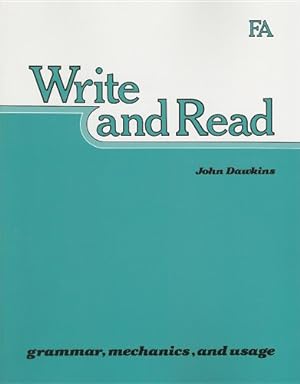 Seller image for Write and Read Books Fa for sale by -OnTimeBooks-