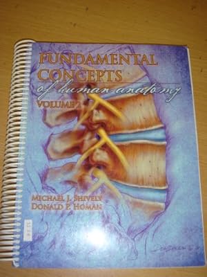 Imagen del vendedor de Fundamental Concepts of Human Anatomy Volume 2 a la venta por -OnTimeBooks-