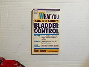 Seller image for What You Can Do About Bladder Control (The Dell Medical Library) for sale by -OnTimeBooks-