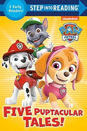 Seller image for Five Puptacular Tales! (PAW Patrol) (Step into Reading) for sale by -OnTimeBooks-