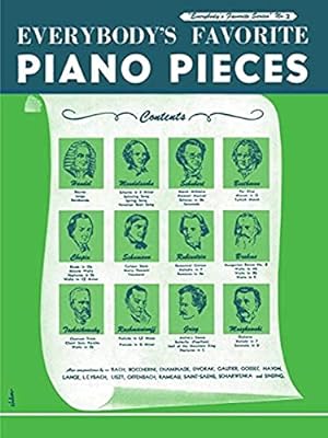 Bild des Verkufers fr Everybody's Favorite Piano Pieces: Piano Solo zum Verkauf von -OnTimeBooks-