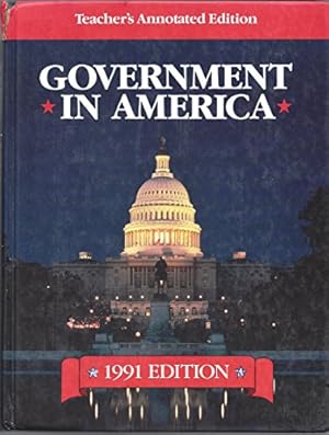 Seller image for GOVERNMENT IN AMERICA TE for sale by -OnTimeBooks-