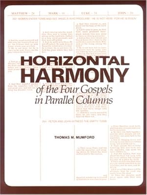 Immagine del venditore per Horizontal Harmony of the Four Gospels in Parallel Columns: King James Version venduto da -OnTimeBooks-