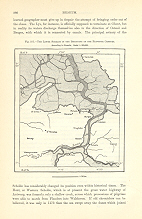 The Lower Schelde in 11th Century,1882 1800s Antique Map